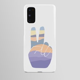 Sunset Peace Sign Android Case