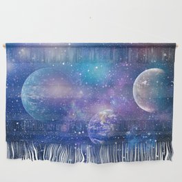 planets, stars and galaxies in outer space showing the beauty of space exploration. Wall Hanging