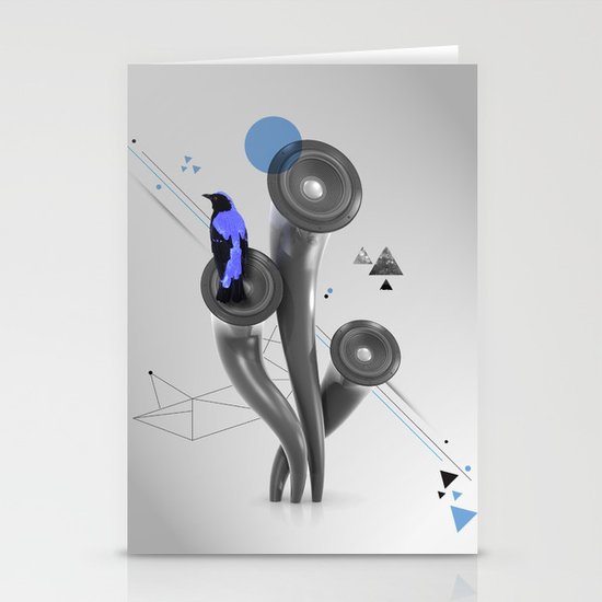 BLUE Stationery Cards