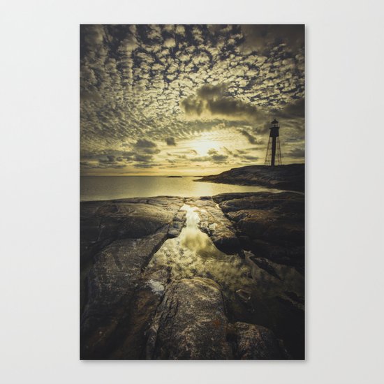 Good night sweet sun Canvas Print