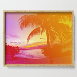 Tropical Dreamsicle Serving Tray