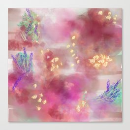 Tulle Lips Canvas Print