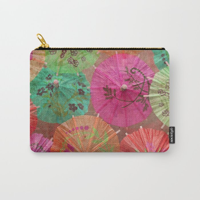 Parasols Tropical Punch Carry-All Pouch