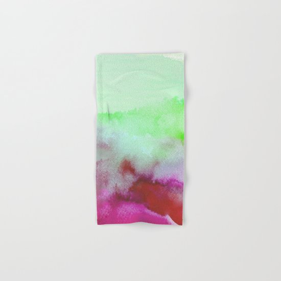 Lime & Pomegranate #society6 #decor #buyart Hand & Bath Towel