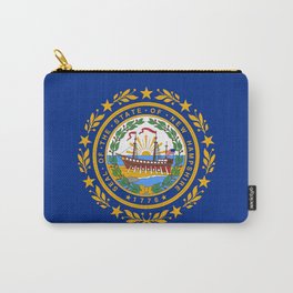New Hampshire State Flag Carry-All Pouch