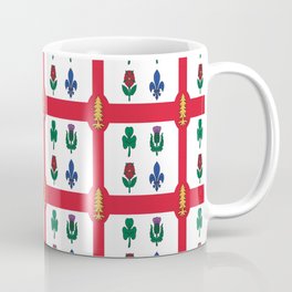 Flag of montreal -montrealais,montrealer,montreales,quebec, canada. Coffee Mug