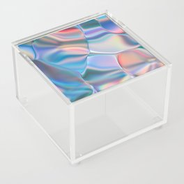 Iridescent Foil Acrylic Box