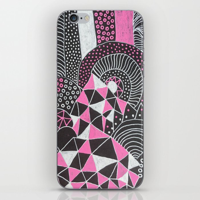 Cotton Candy Mountain iPhone Skin