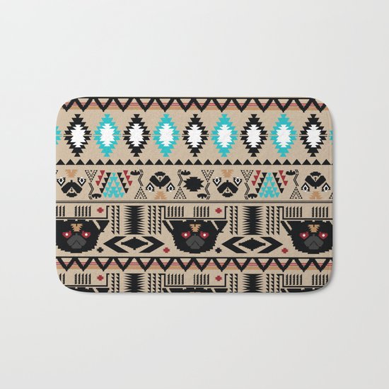 Spirit of Pug Bath Mat