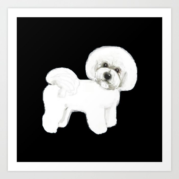 Bichon Frise Dog Classic Black Christmas Gift Holiday Gift For