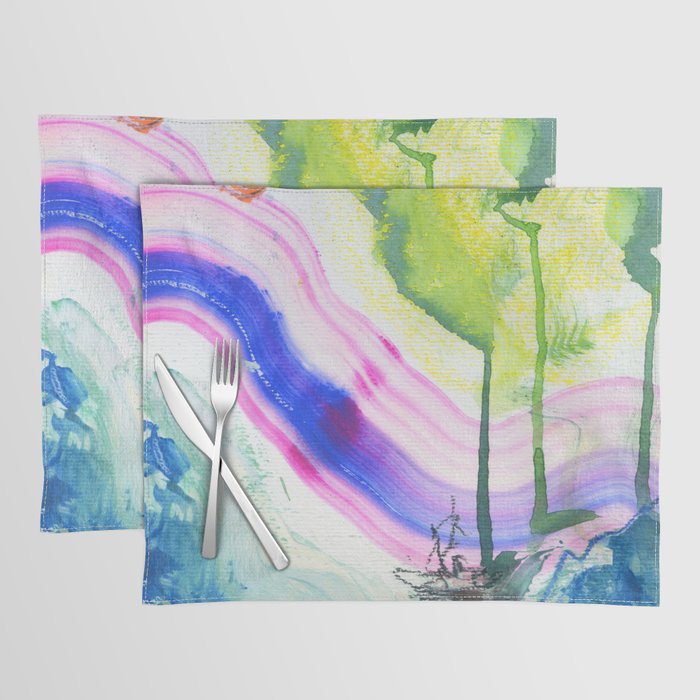 abstract landscape N.o 3 Placemat