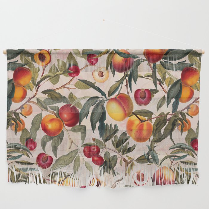 Vintage Fruit Pattern XXIII Wall Hanging