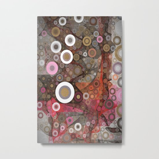 Kringles Art Flow Metal Print
