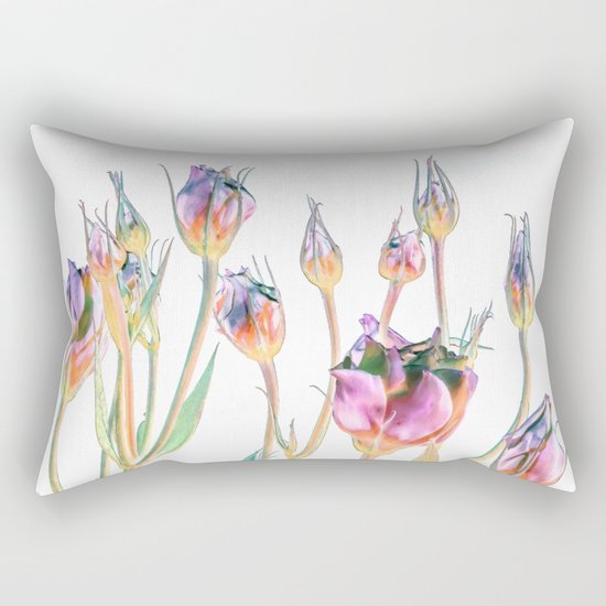 Fantasy Florals #society6 #decor #buyart Rectangular Pillow