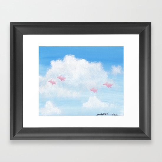 It's Time Framed Art Print