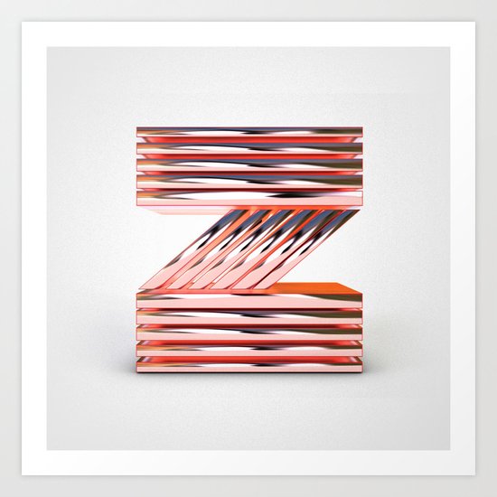 The Letter Z Art Print