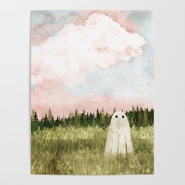 Cotton candy skies Poster