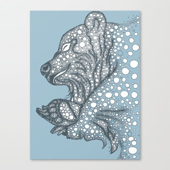 Winter sleep Canvas Print