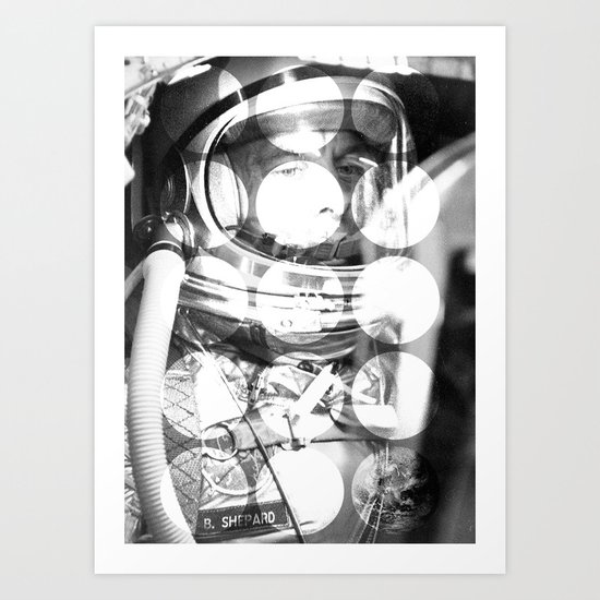 Astrodots Art Print