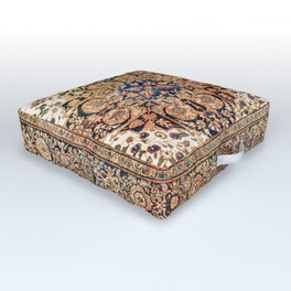 Ferahan Arak  Antique West Persian Rug Print Outdoor Floor Cushion