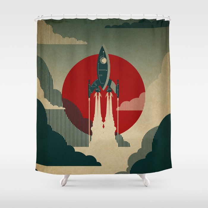 The Voyage Shower Curtain