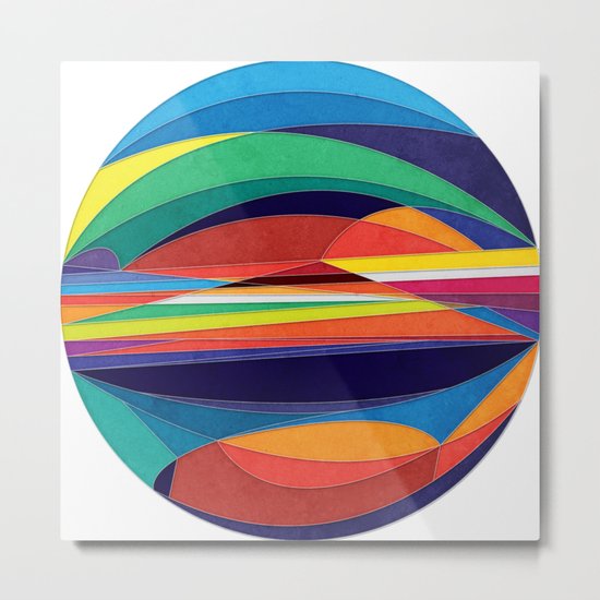 Turn Around Metal Print