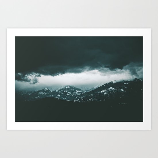 Blue Mountains Art Print