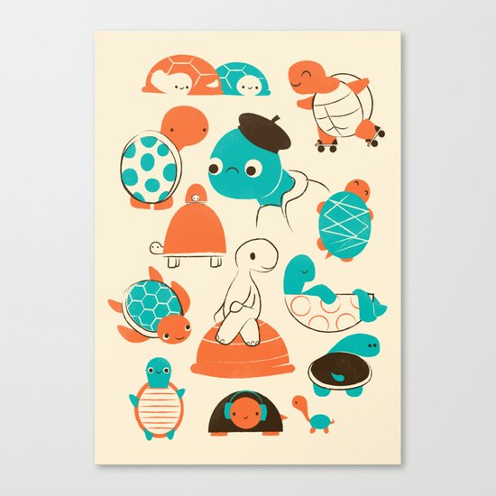 Turtles Canvas Print