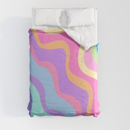 Pastel Swirls Comforter