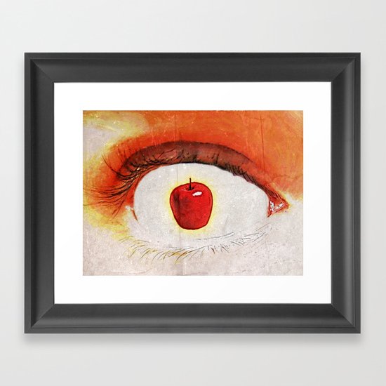 Apple of My Eye 000 Framed Art Print