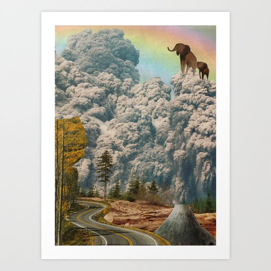 fiction of fantasy Art Print