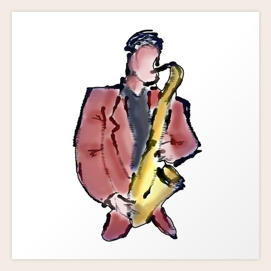 Saxman Art Print