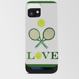 TENNIS LOVE iPhone Card Case