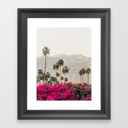 Edge of Palm Springs Framed Art Print