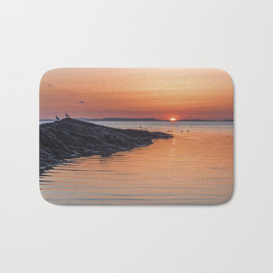 Plum Cove Sunset Bath Mat
