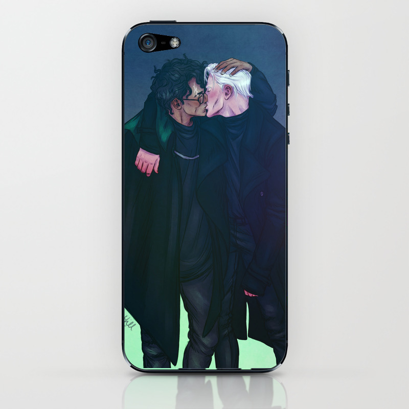 Dark Drarry Kiss Iphone Skin By Upthehill Society6 Thank you to the anon who gave me this idea <3 i was supposed to post this yesterday and fell asleep. dark drarry kiss iphone skin by upthehill