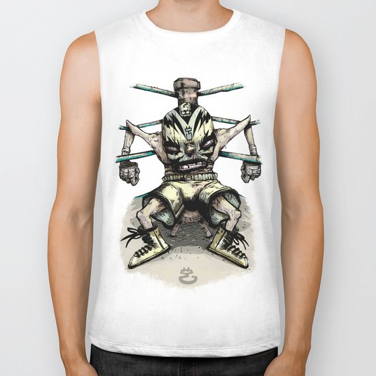 El Rudo Hurricane Miguel Biker Tank