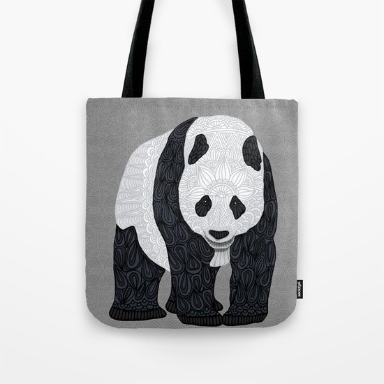 Papa Panda Tote Bag