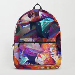 Flower Kaleidoscope Backpack