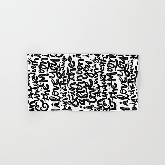 LOVE YOU IN THE MORNING... Hand & Bath Towel