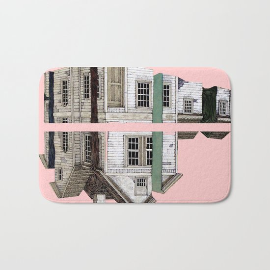 pink house!!! Bath Mat
