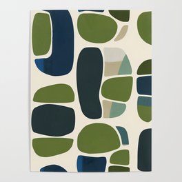 Organic Abstract - Mod Pod Poster