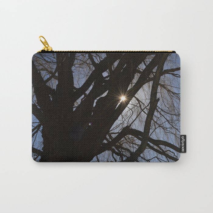 Sun through the branches Carry-All Pouch