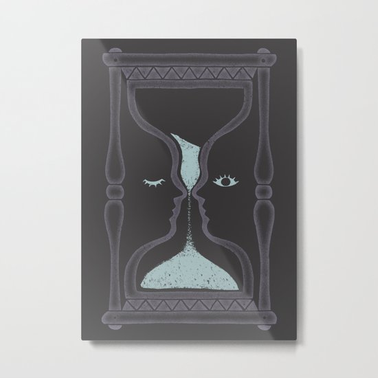 blink and you'll miss it Metal Print