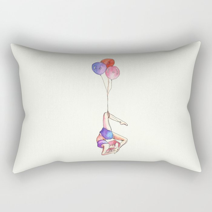 Aerial dancer Rectangular Pillow