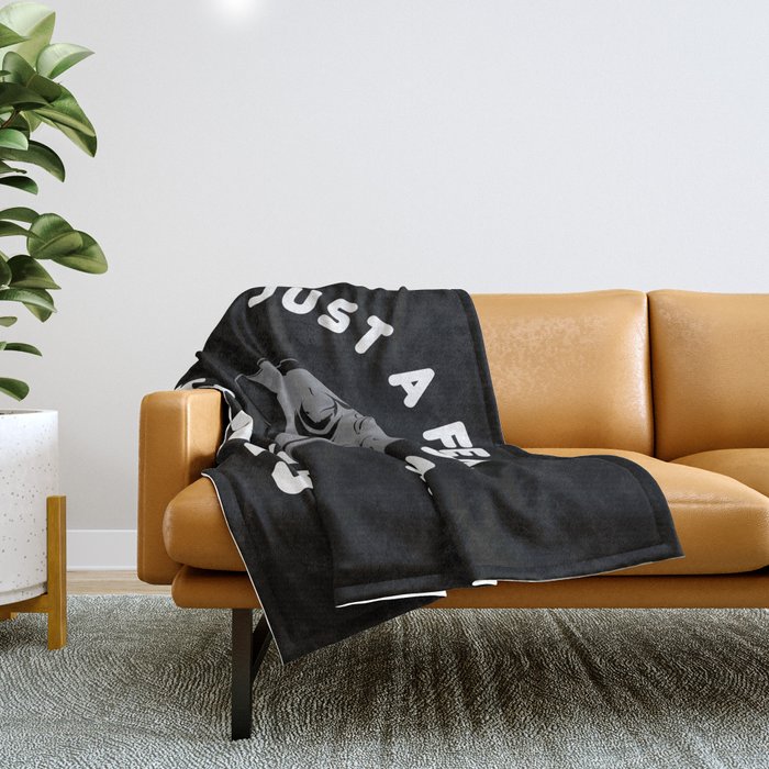 Just a few more minutes | Gamer Gaming Throw Blanket