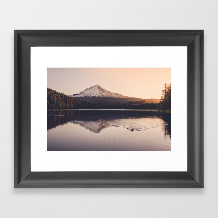 Wild Mountain Sunrise Framed Art Print