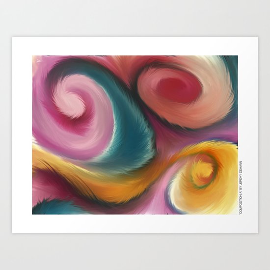 "Compostion A" Art Print