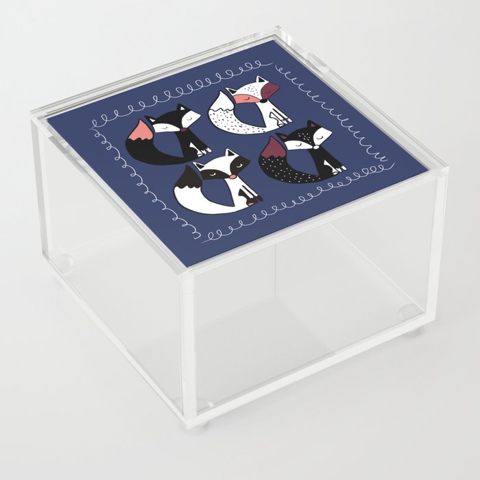 foxy foxes Acrylic Box