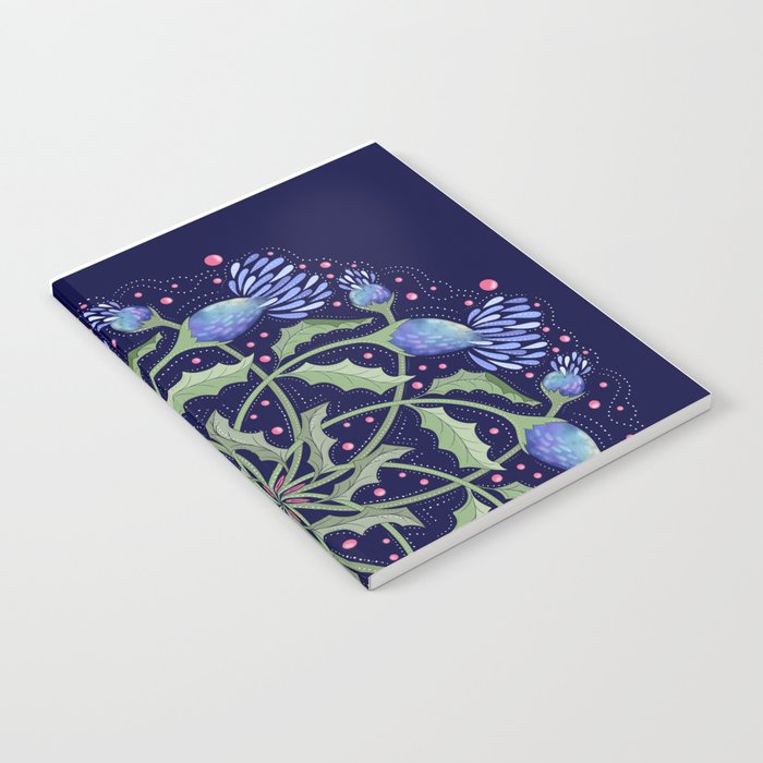 Mandala Wildflower Folk Art Notebook